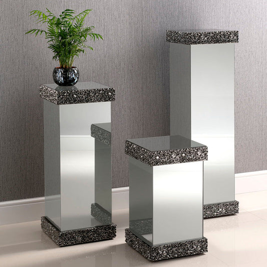 Vesuvio Grey Plinths / Pedestals My Store