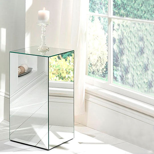 Plinth / Pedestal Silver Mirrored My Store