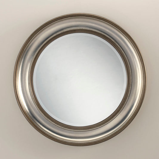 Silver Mix Round Wall Mirror 91cm dia My Store