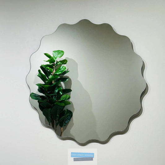 Petal Shaped Round Mirror 100cm My Store