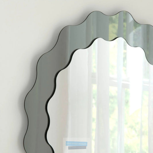Petal GNG Grey Shaped Mirror Large My Store