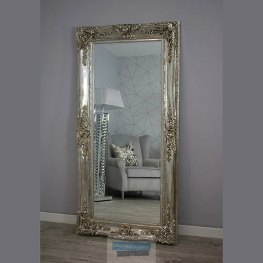 Paris Medium Ornate Mirror in Champagne High Street Mirrors