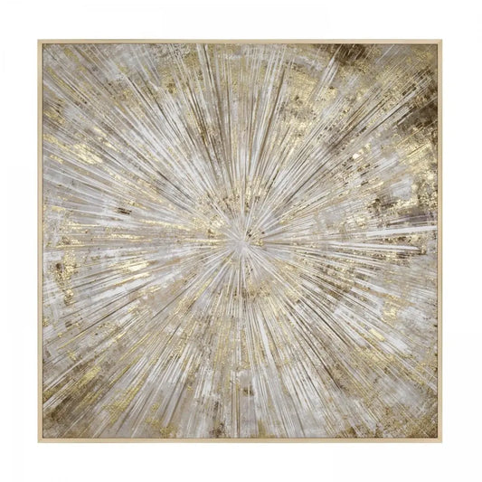 Starburst Flair Framed Canvas Wall Art My Store