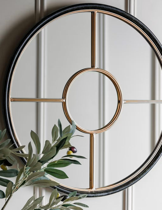 Rocca Wall Mirror Gold High Street Mirrors