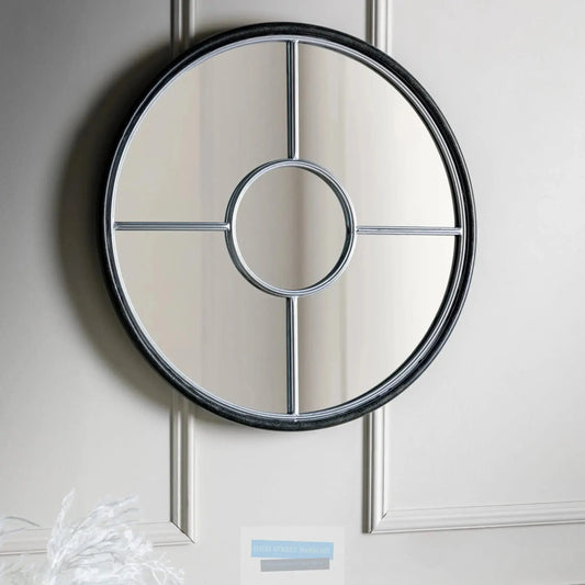 Rocca Wall Mirror Silver High Street Mirrors