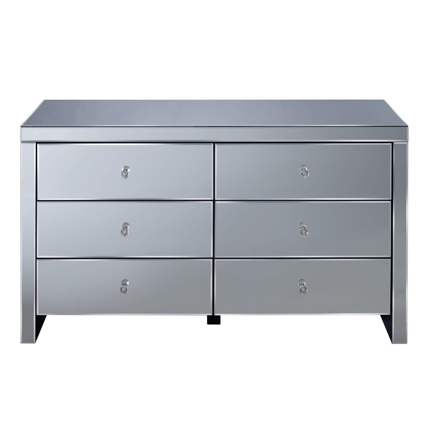 Seville 6 Drawer Mirrored Chest My Store