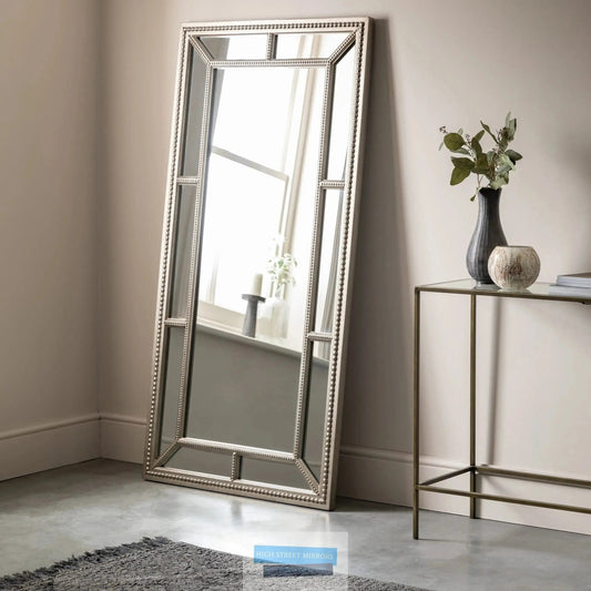 Lawson Wall Mirror Silver High Street Mirrors