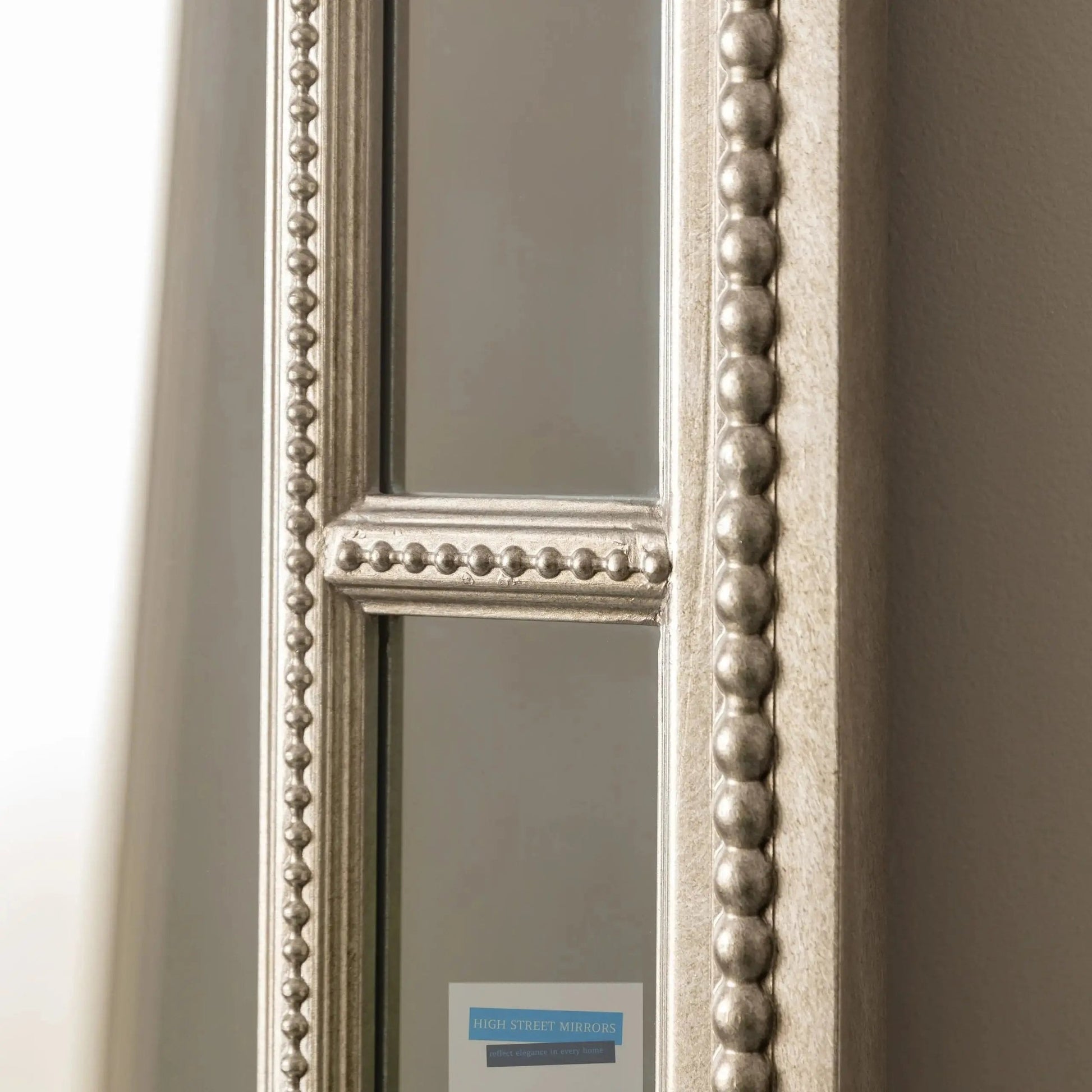 Lawson Wall Mirror Silver High Street Mirrors