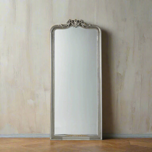 Cagney Large Ornate Silver Mirror High Street Mirrors