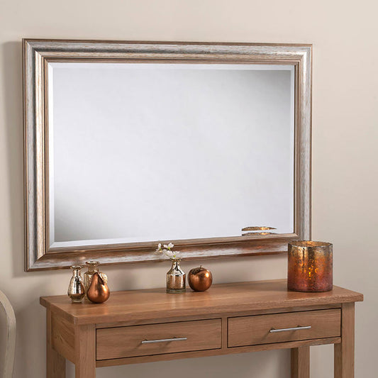 Argenta Antique Silver Framed Bevelled  Wall Mirror 10 sizes My Store
