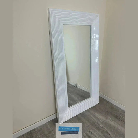 Segovia Large Mirror in White High Street Mirrors