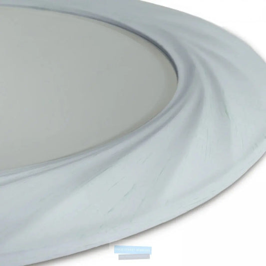 barley Twist Wall Mirror in soft Blue High Street Mirrors