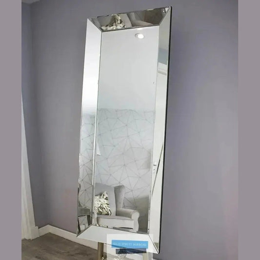 Kensington Silver Bevelled Venetian Tray Mirror 3 sizes My Store