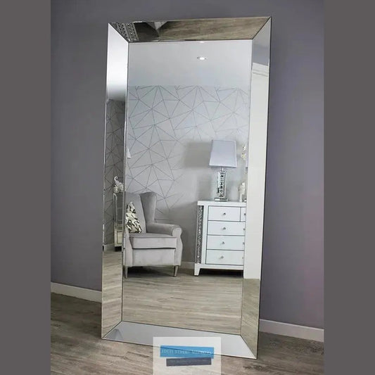 Kensington Silver Bevelled Venetian Tray Mirror 3 sizes My Store