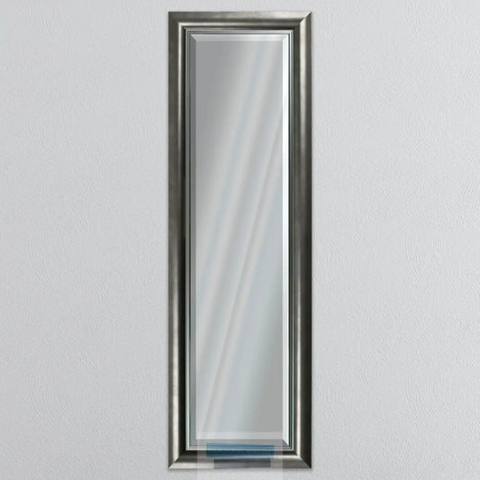 Sterling Silver Framed Bevelled Wall Mirror 3 sizes High Street Mirrors
