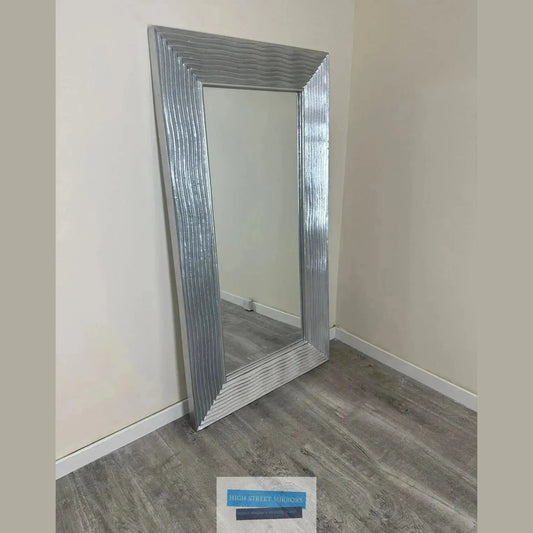 Segovia Large Mirror in White High Street Mirrors