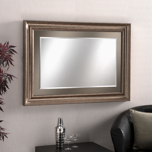 Vegas Bronze Laca Wall Mirror 3 sizes My Store