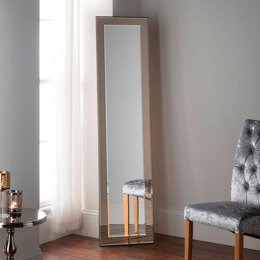GNG Elisa Bronze  Bevelled Wall Mirror 181cm My Store