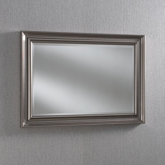 Vegas Pewter Grey Wall Mirror 9 sizes My Store