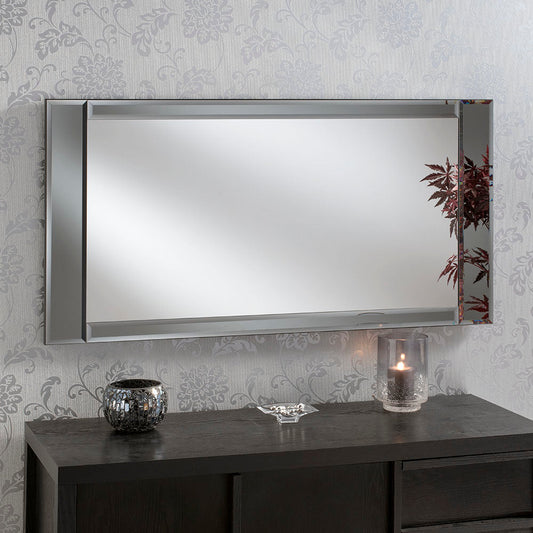 Windermere Grey Wall Mirror My Store