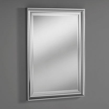 Chrome Framed Bevelled Wall Mirror 9 sizes My Store