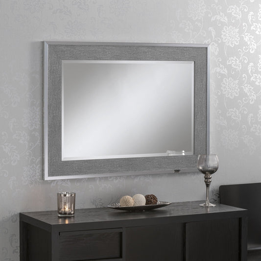 Como Chrome Bevelled Wall Mirror - 4 sizes My Store