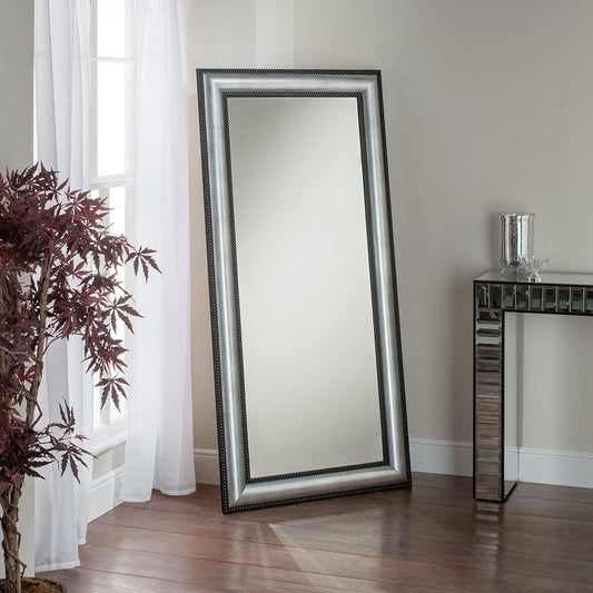 Sorrento Black & Silver Wall Mirror 3 sizes My Store
