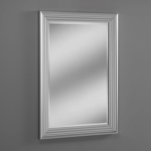 Deco Matt Silver Bevelled Wall Mirror 9 sizes My Store