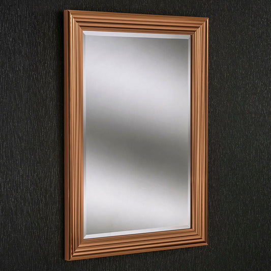 Deco Copper Bevelled Wall Mirror 9 sizes My Store