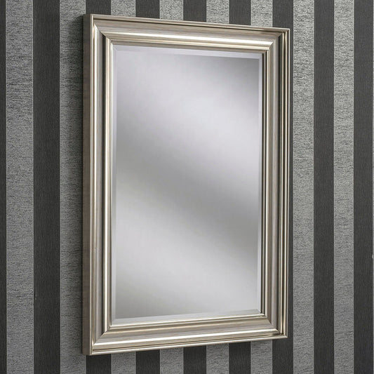 Vegas Silver Wall Mirror 9 sizes My Store