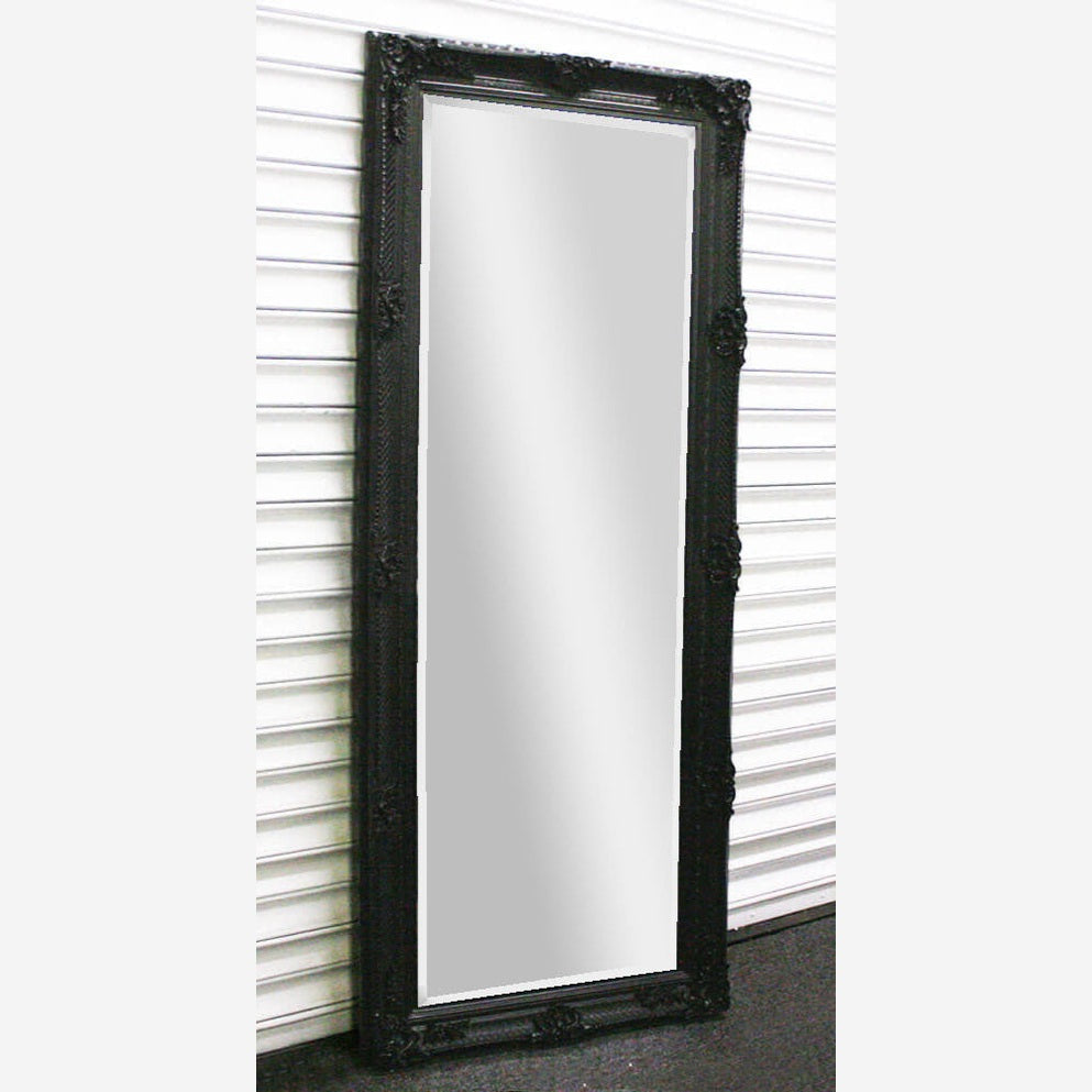 Chelsea Black Leaner Mirror My Store