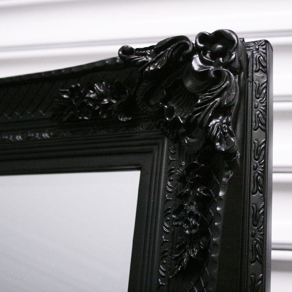 Chelsea Black Leaner Mirror My Store
