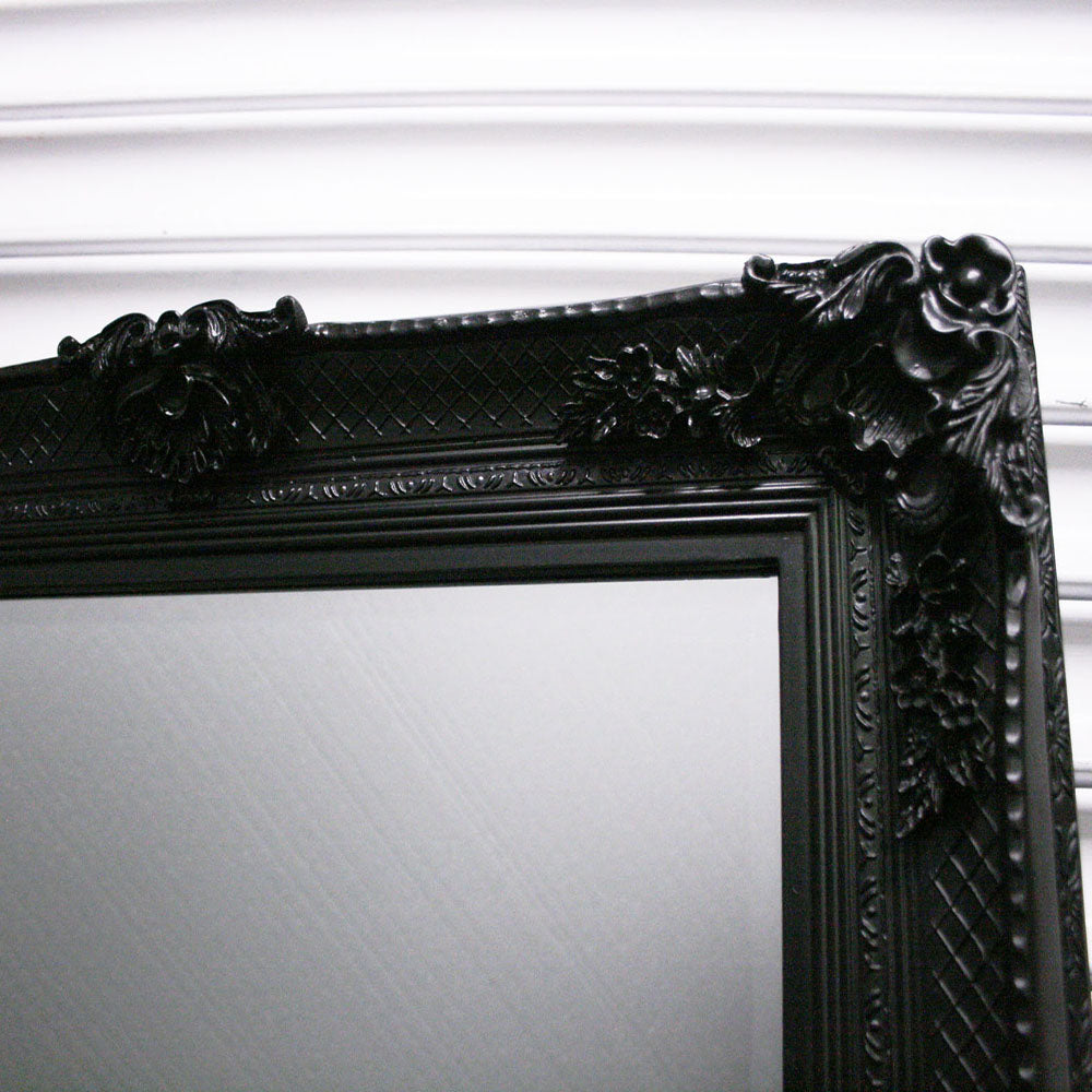 Chelsea Black Leaner Mirror My Store