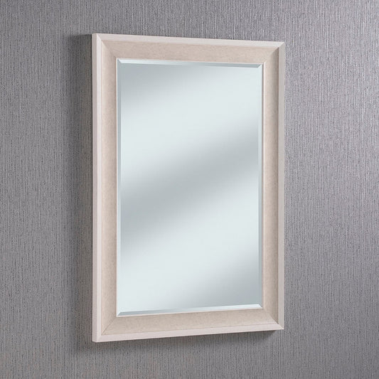 Liberty Off White Bevelled Wall Mirror 10 sizes My Store
