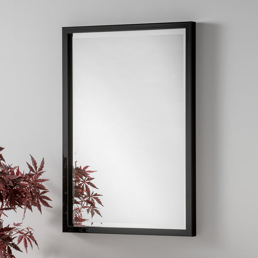 Dalston Black Framed Bevelled Wall Mirror - 6 sizes My Store