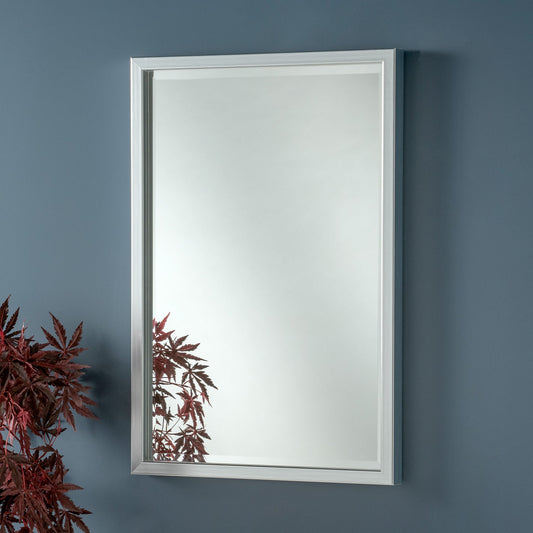 Dalston Silver Framed Bevelled Wall Mirror - 6 sizes My Store