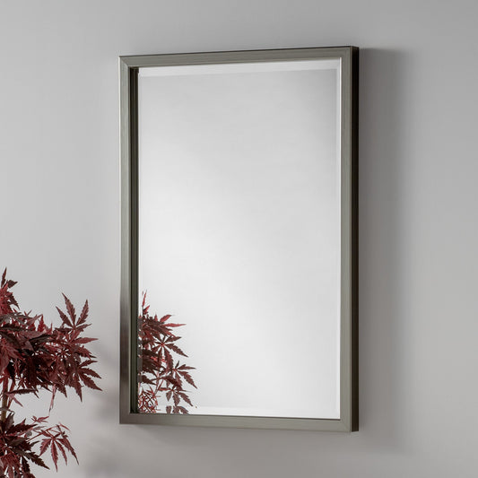 Dalston Grey Framed Bevelled Wall Mirror - 6 sizes My Store