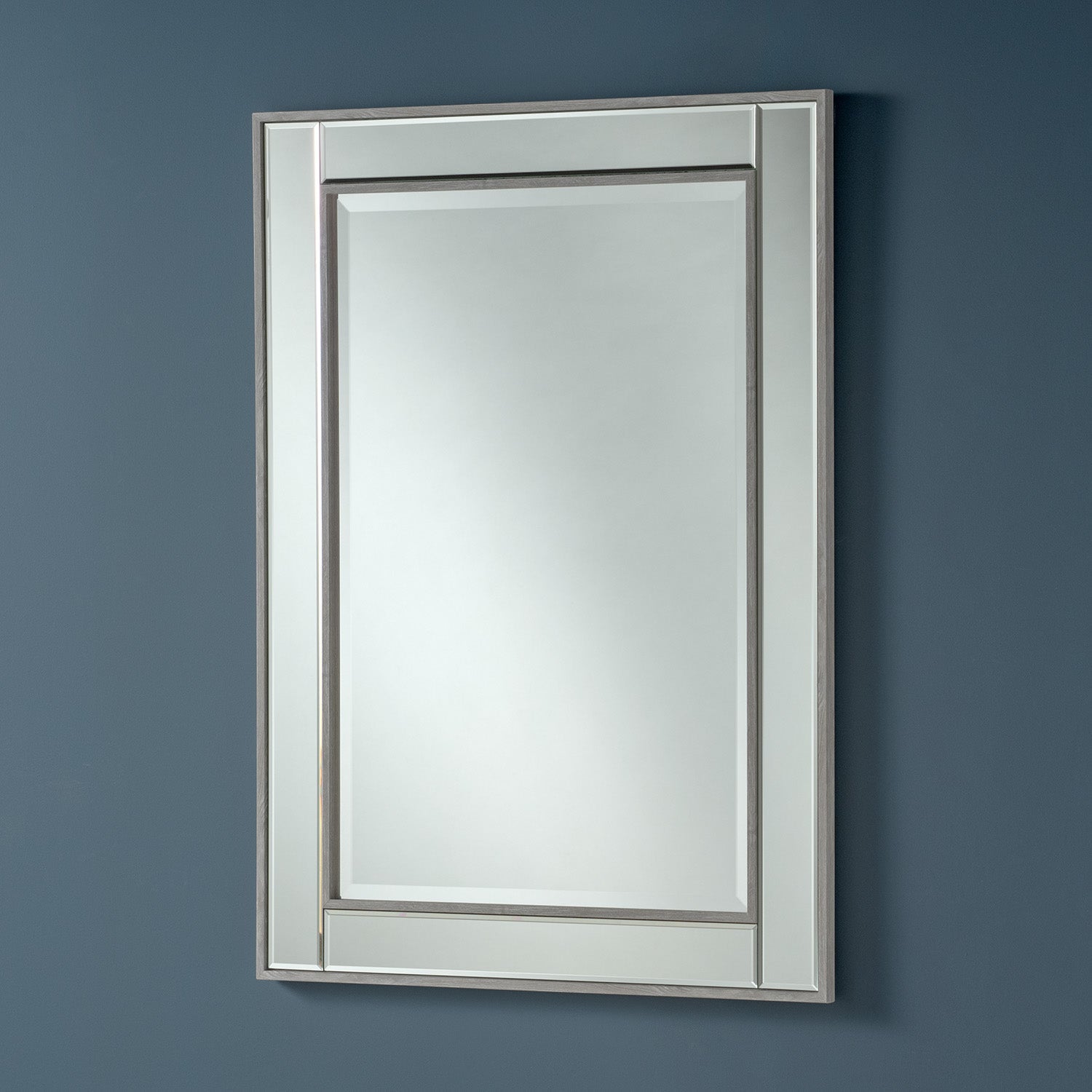 Roma Grey Wall Mirror 3 sizes My Store