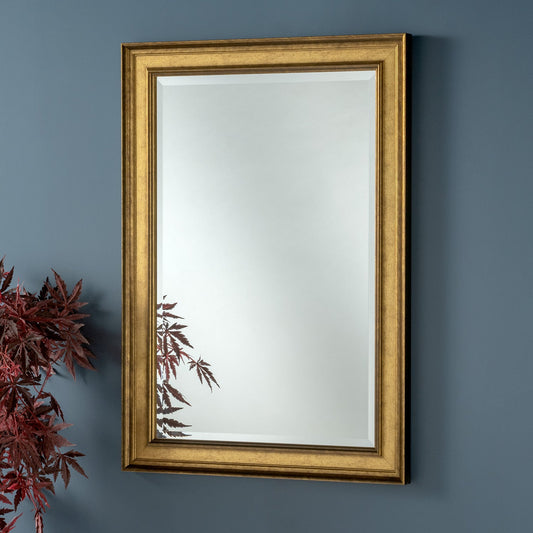 Warwick Gold Wall Mirror 9 sizes My Store