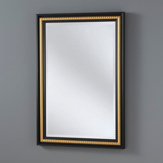Gatsby Black & Gold Bevelled Wall Mirror - 10 sizes My Store