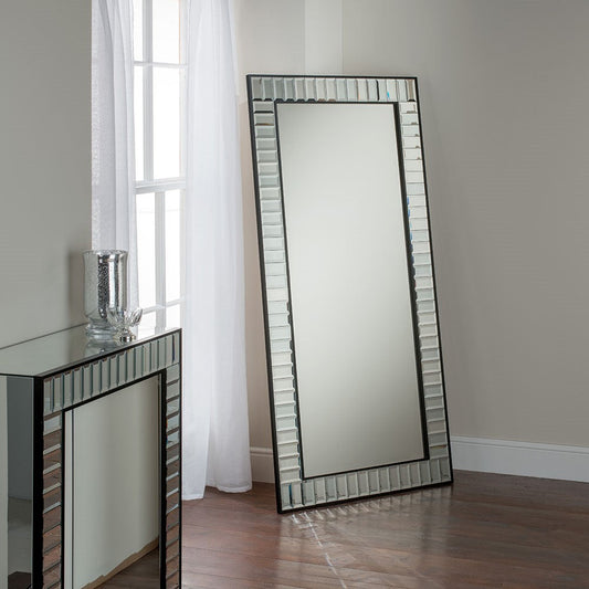 St. Tropez Black Wall Mirror 2 sizes My Store