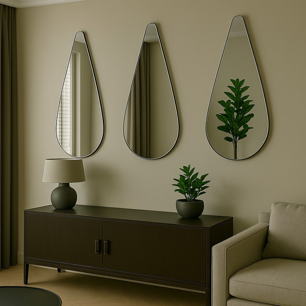 Tear Drop Wall Mirror 3 sizes My Store