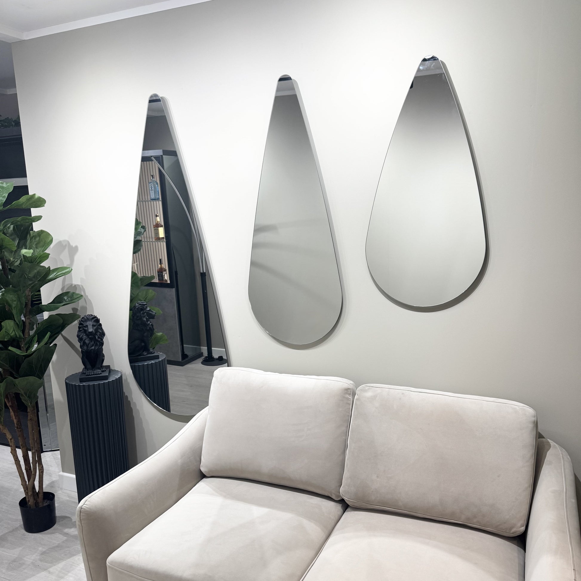 Tear Drop Wall Mirror 3 sizes My Store