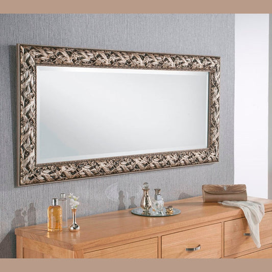 Sherwood Antique Silver Wall Mirror 11 sizes My Store