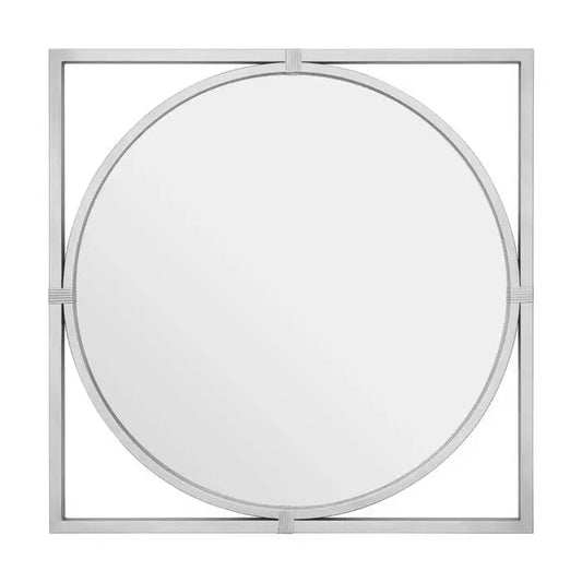 Decorative Silver Wall Mirror My Store