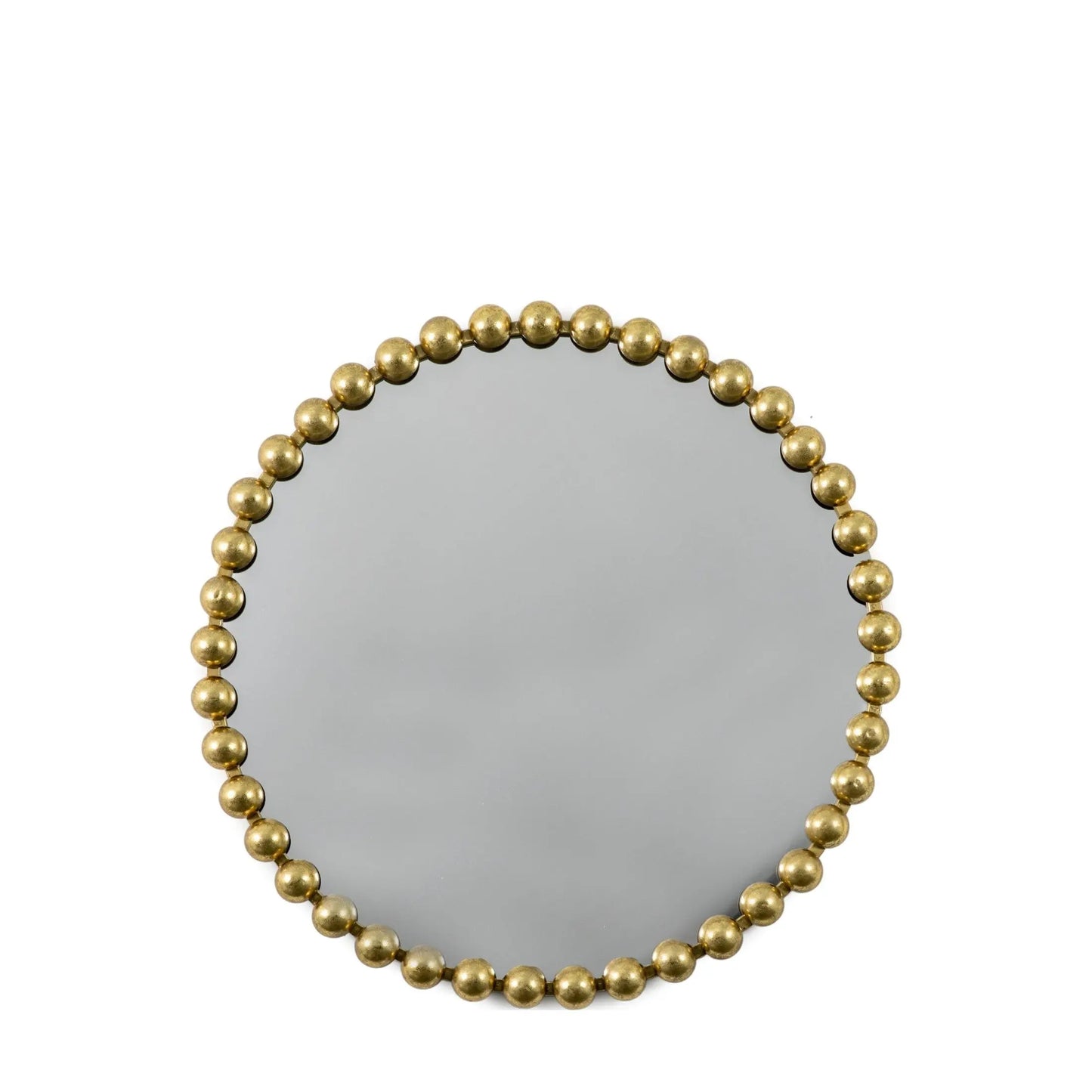 Ceretti Round Mirror in Gold - High Street Mirrors