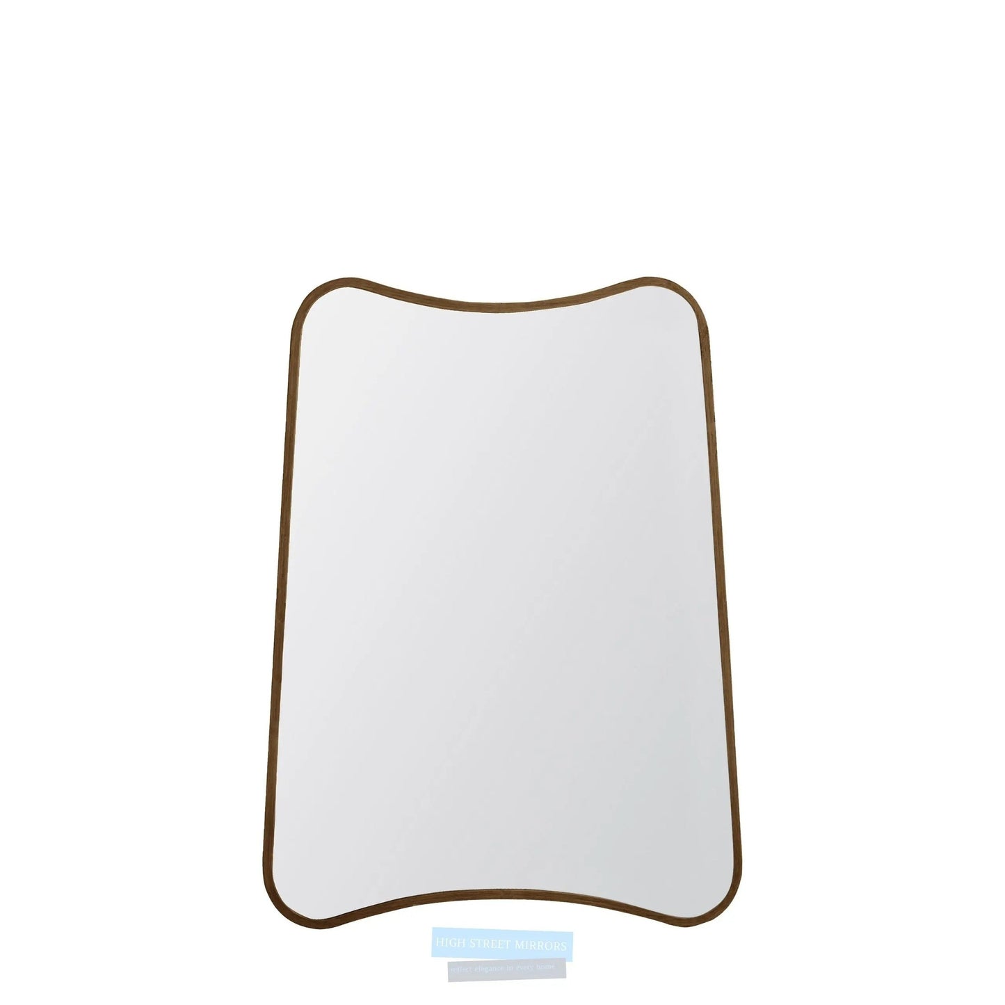 Kurva Distressed Gold Mirror High Street Mirrors