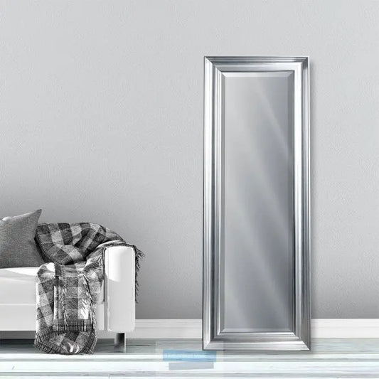 Vegas Silver Framed Bevelled Wall Mirror 3 sizes High Street Mirrors